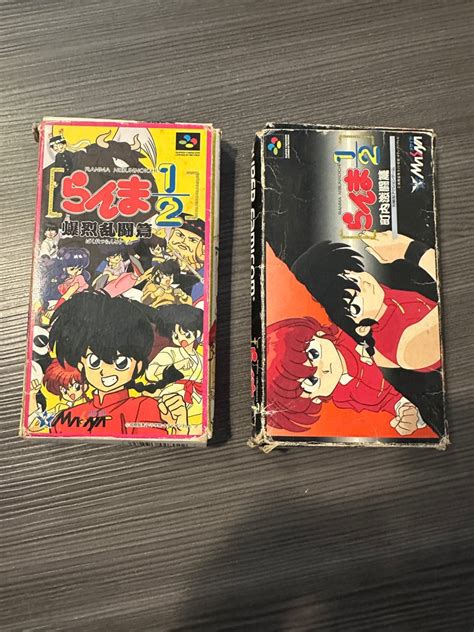 Nintendo Ranma 1 2 Chounai Per Nintendo Super Famicom Snes Jap Bakuretsu Rantou Hen Super