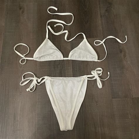 Missguided Bikini Bikini Shimmer Missguided Depop