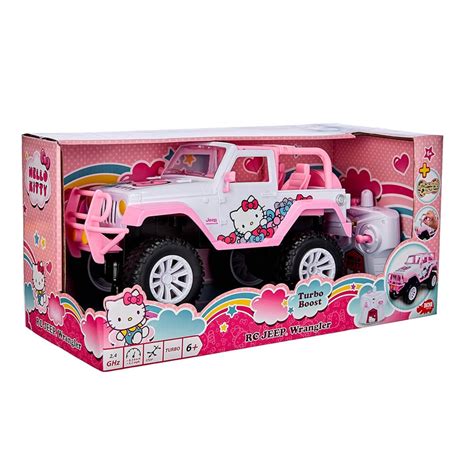 Buy Sanrio Hello Kitty Jeep Wrangler Remote Control Convertible Car