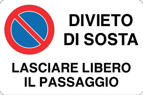 Divieto Di Sosta Multa Cartello E Regole