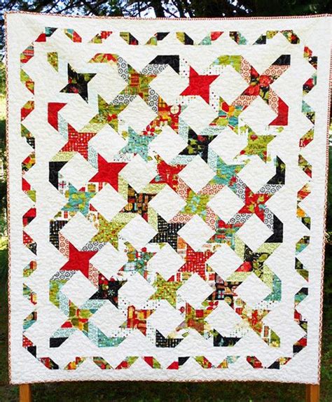 Twisted Star Quilt Pattern