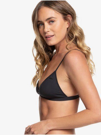 Beach Classics 2021 Fixed Tri Bikini Top For Women Roxy