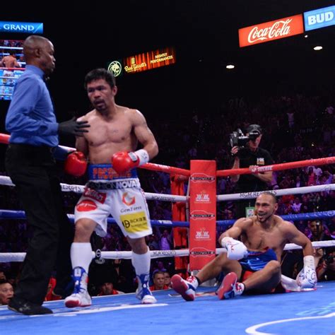 Manny Pacquiao Knocked Out