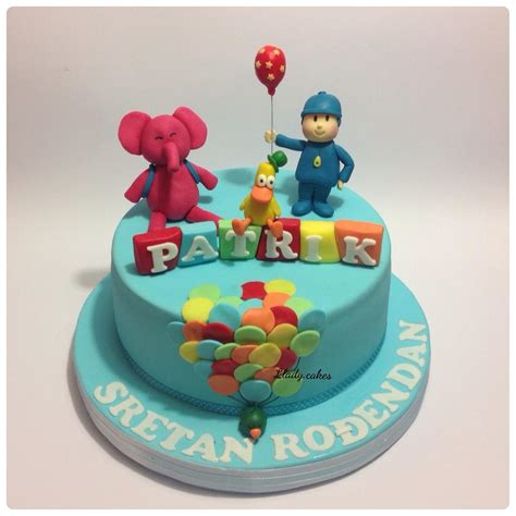 Pocoyo cake - Cake by Llady - CakesDecor