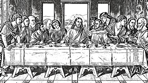 How To Draw The Last Supper Step By Step Drawing Guide By Dawn Artofit