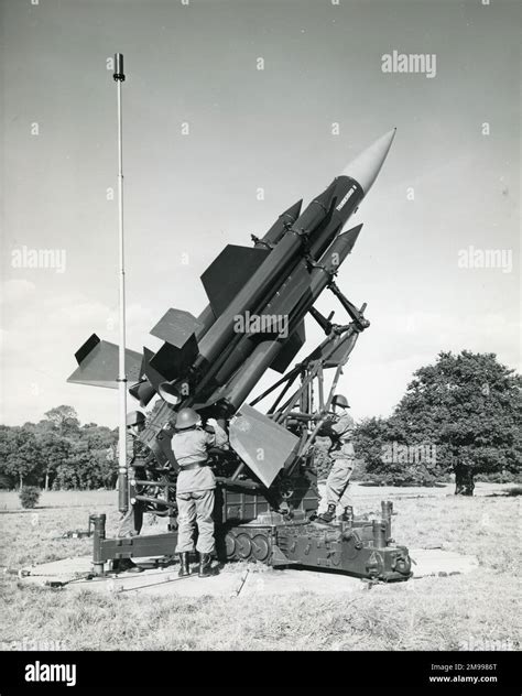 English Electric Thunderbird Surface To Air Guided Missiles In Service