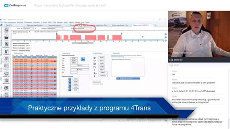 Fragment Webinaru Wpisy Manualne W Tachografie Na Przyk Adzie Trans