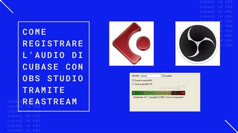 Tutorial Cubase Reastream OBS Come Registrare L Audio Di Cubase Con