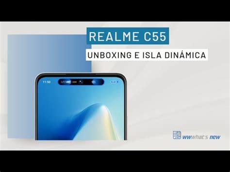 realme C55 el móvil de 199 euros con isla dinámica YouTube