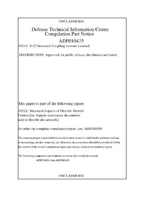 Fillable Online F Structural Coupling Lessons Learned Fax Email