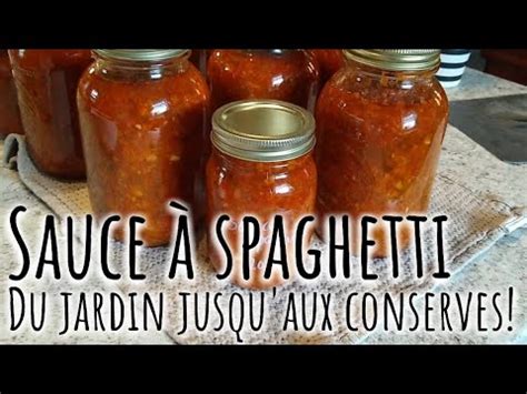 Recette De SAUCE SPAGHETTI En Conserve Hmmmm 242 YouTube