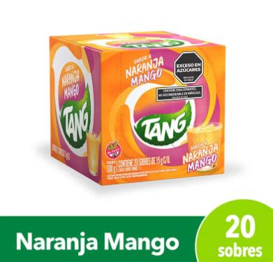 Jugo Tang Sabor Naranja Mango Caja X 20 Unid