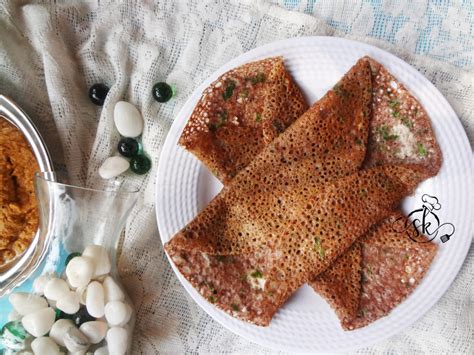 Instant Ragi Rava Dosa