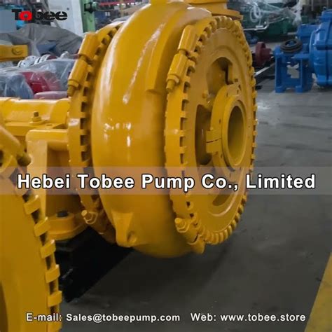 Tobee Bagger Dredging Sand Gravel Pump X F Gh Youtube