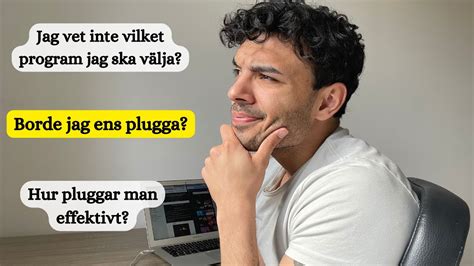 Jag Vet Inte Vilket Programm Jag Ska V Lja Kort Q A Youtube