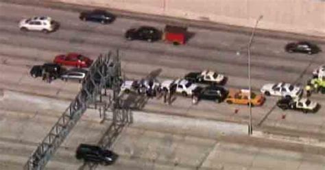 Multi Car Crash Involves Cops Snarls I 95 In North Dade Cbs Miami