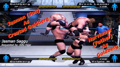 Wwe Smackdown Here Comes The Pain Goldberg Created Vs Brock