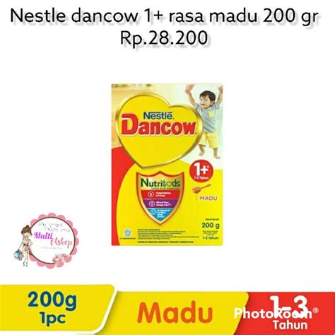 Jual Nestle Dancow Rasa Madu Gr Shopee Indonesia