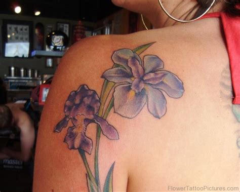 70 Elegant Iris Flower Tattoos