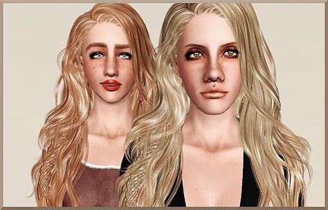 Newsea`s Titanium Hairstyle Retextured By Marie Antoinette Sims 3 Hairs