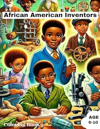 African American Inventors coloring book: African American Little kid inventors: Moore, Taneka ...