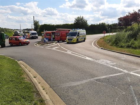 Une blessée grave dans un accident en Sarthe la pilote de la moto a