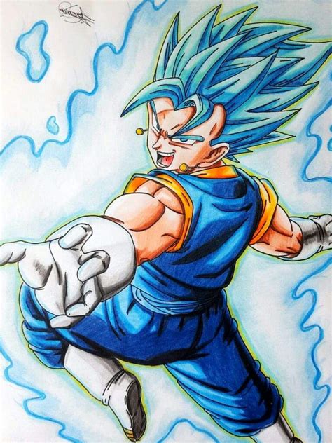 Dibujo Vegetto Dragon Ball Super Oficial Amino