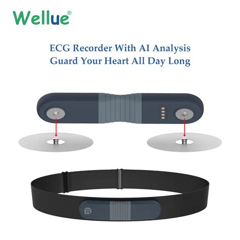 Hour Ecg Monitor With Ai Analysis Continuous Ecg Ekg Off