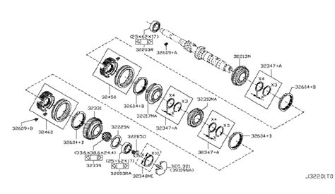 Transmission Gear 2014 Nissan Sentra