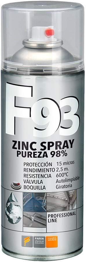 Smalto Spray Zinco 98 F93 Professionale Zincante A Freddo