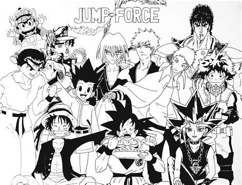 Introducing The Jump Force! [OC] : r/jumpforce