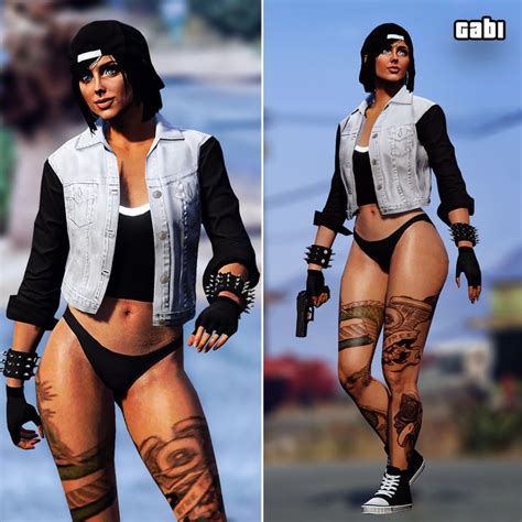 How To Get Gta 5 Female Outfits With Crop Top And High Tops No Transfer Glitch Clothes For