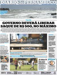 Capa Folha de Pernambuco Terça 23 de Julho de 2019