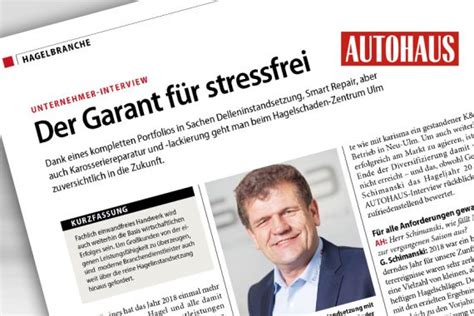 Der Garant F R Stressfrei Unternehmer Interview Mit Gerhard