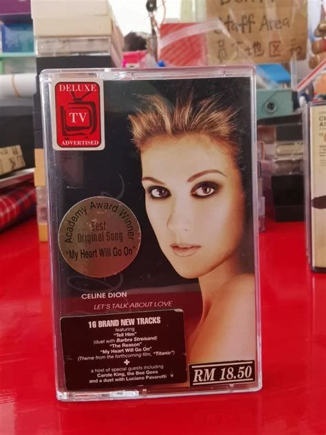 Cassette Celine Dion Let S Talk About Love Hobbies Toys Music