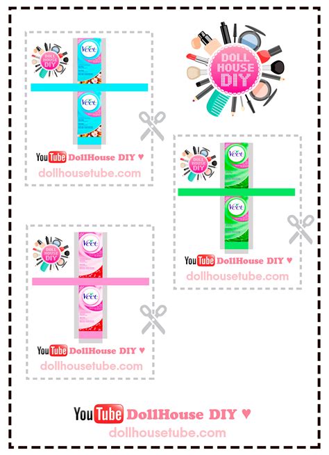 Mini Printables For Dollhouse