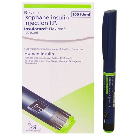 Insulatard Hm ( Isophane Insulin Injection Biosynthetic Human Insulin ...