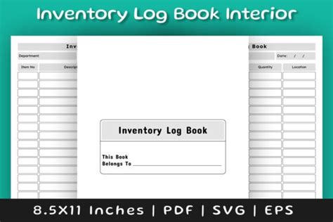 Inventory Log Book Graphic By Pugazh Logan Creative Fabrica