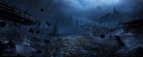 Uncanny Valley - Matte Painting on Behance