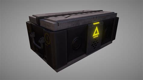 Ammo Box 3d Model By Adrian Jones Adrianjones E2bd678 Sketchfab