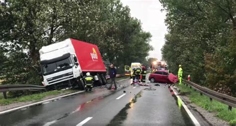 Zawada Śmiertelny Wypadek Na Drodze Krajowej Nr 45 Trasa Zablokowana Wiadomości Z Opola Wp