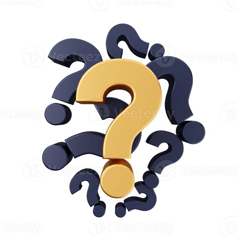 3d Frequently Asked Questions Icon Illustration Render 22353758 Png