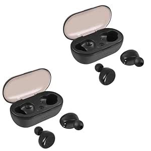 Drumstone Combo Pack Of 2 Items Bluetooth Earbuds TWS 02 Earbuds