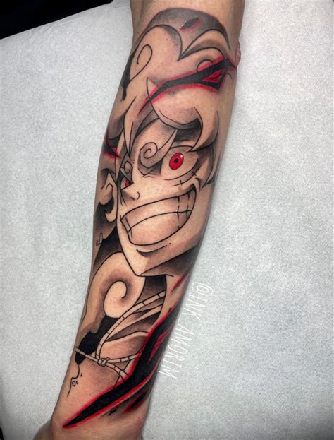 Tawan Amorim On Instagram Luffy Gear 5 Onepiece Onepiecetattoo