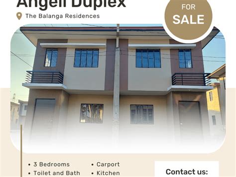 3 Bedroom Townhouse For Sale In Balanga Bataan House And Lot