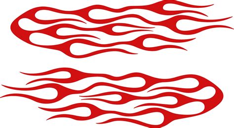 Printable Flame Decals