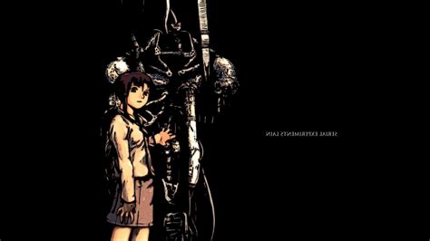 Wallpaper Serial Experiments Lain Lain Iwakura Screenshot