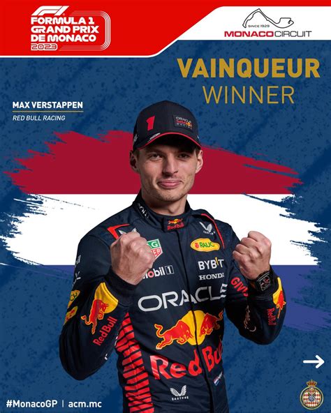 Automobile Club De Monaco On Twitter ⭐️ Max Verstappen Winner ⭐️