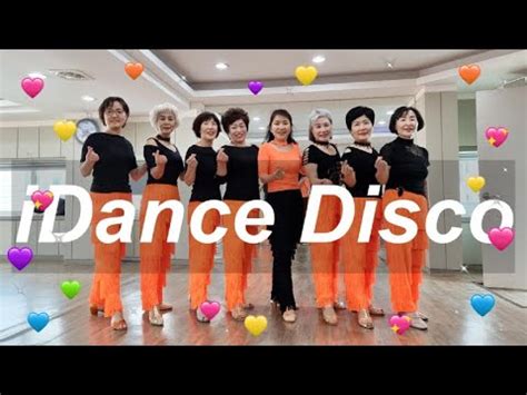 iDance Disco Line Dance 아이댄스 디스코 라인댄스 Improver YouTube