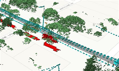 Vegetation Encroachment Analysis In 3d Using Deep Learning Vegetation